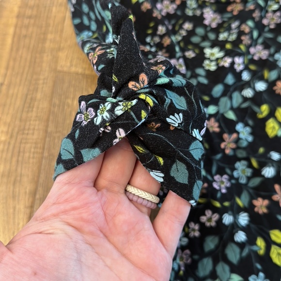 Loft Floral Swing Dress - Picture 3 of 4